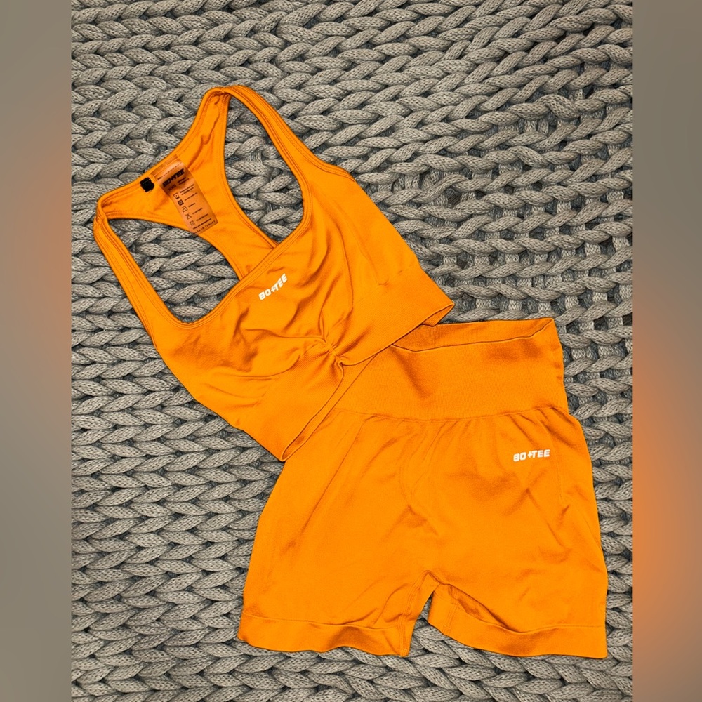 Bo+tee// XXS ORANGE SET//